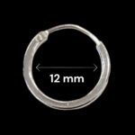 925 Sterling Silver hoops - Baali | Gift for her | Earrings for women