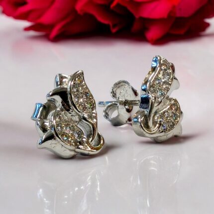 925 Sterling Silver Flower Stud Earrings | Gift for her | Earrings for women