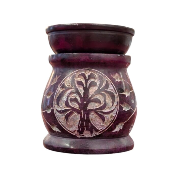 Marble Soapstone Aroma Oil Diffuser - Tree of life - E - Image 1