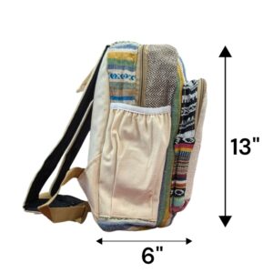 Stylish Handmade Backpack -13 inch - Mushroom