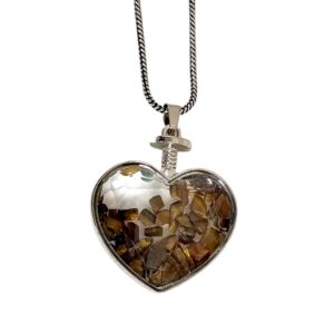 natural tiger eye stone pendant