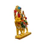 Sherawali car idol - Metal - Hand painted - Image 4