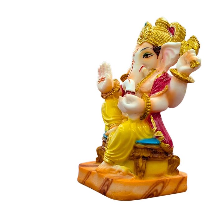 Side View of Ganesh Idol for Home