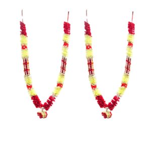 Tissue Wedding Garland for Indian Wedding | Varmala for bride and Groom