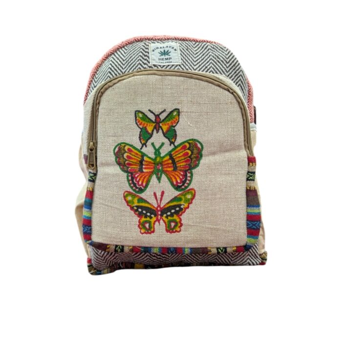 Stylish Handmade Backpack -13 inch - Butterfly
