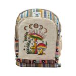 Stylish Handmade Backpack -13 inch - Mushroom
