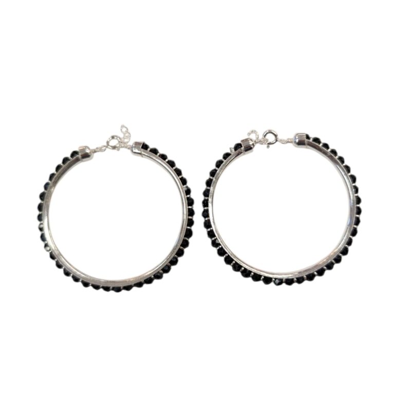 Pair of Nazaria Silver Bracelet for Baby | Adjustable size - 4.5 cm