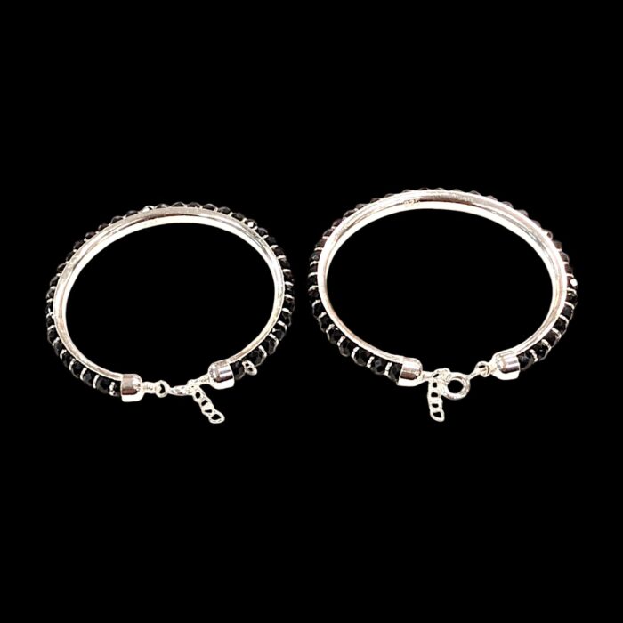 Pair of Nazaria Silver Bracelet for Baby | Adjustable size - 4.5 cm - Image 3