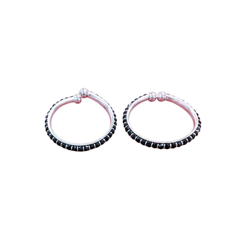 Pair of Nazaria Silver Bracelet for Baby | Adjustable size – 4 cm