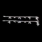 Pair of Pure Silver anklets - 7.5 inch | Anklets for Girl