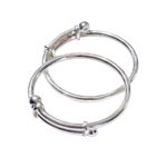 Pair of small Silver Bracelet | Adjustable size