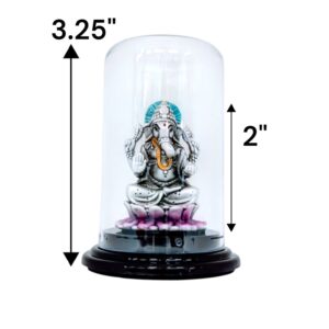 Dimensions of the Pure silver Ganesha Idol in dome
