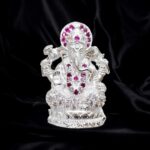 Pure silver Ganesha Idol | Dazzle Series - 669