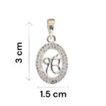 Pure Silver Ik onkar Pendant | 925 Sterling Silver