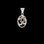 Pure Silver Om Pendant | 925 Sterling Silver