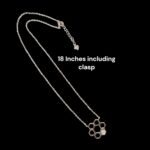 18 inch long chain and pendant