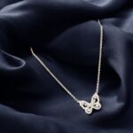 Pure Silver Butterfly Pendant with Chain | 925 Sterling Silver Necklace
