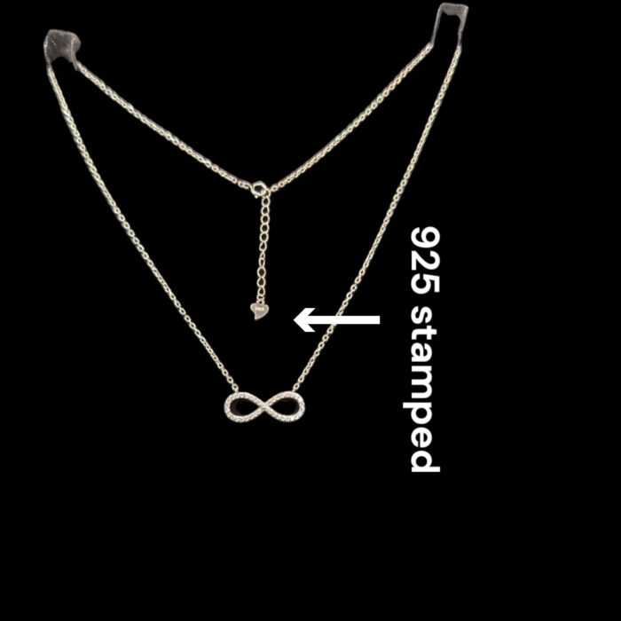 Stamped 925 sterling silver necklace