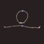 Silver Nazaria Bracelet | Nazaria for Baby - 6 inch