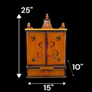 Pooja Mandir for Home | Wooden Temple