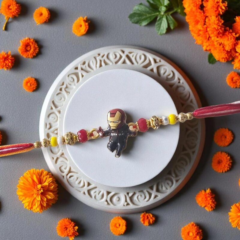 Smart Super hero Kids Rakhi for quick delivery in Canada ,USA Order from India and Abroad