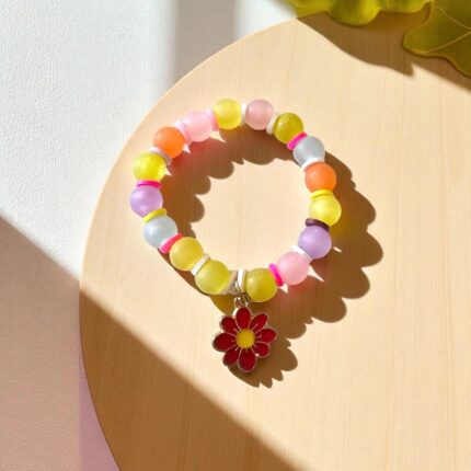 Cute Flower Bracelet - Kids Rakhi