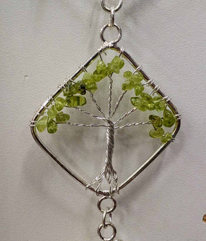 PXL_20250605_163522695~2.jpg Tree of Life Hanging Decor 7 Chakra Crystals - Wall Decor for Meditation room - Image 8