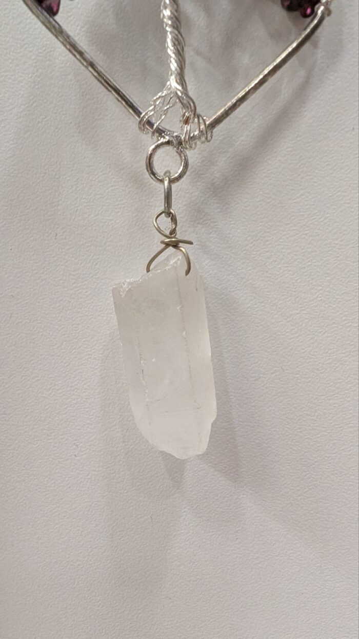 PXL_20250605_163542396.jpg Tree of Life Hanging Decor 7 Chakra Crystals - Wall Decor for Meditation room - Image 11