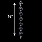 Tree of Life Hanging Decor with evil eye beads - Wall Decor - Silver - Image 5