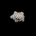 Silver Tortoise for Pooja - 3 cm