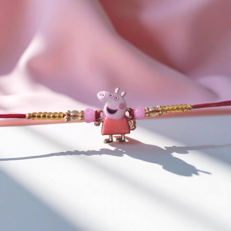Cute Cartoon Character - Kids Rakhi | Peppa Pig Rakhi for Kids