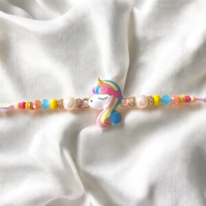 Make this Rakhi stand out for little ones with this Cute Unicorn - Kids Rakhi