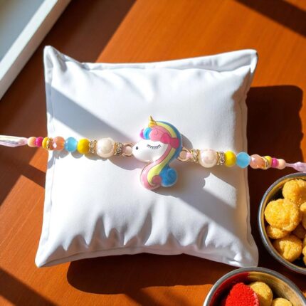 Cute Unicorn - Kids Rakhi | Send Kids Rakhi to Us / Canada