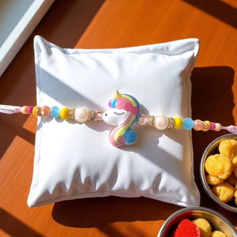 Cute Unicorn - Kids Rakhi | Send Kids Rakhi to Us / Canada