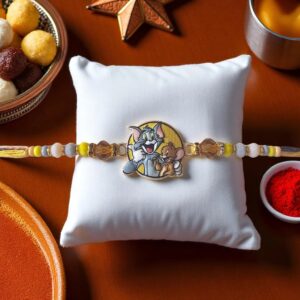 Send Rakhi to USA : Cute Cartoon Kids Rakhi | Create your Chocolate hampers