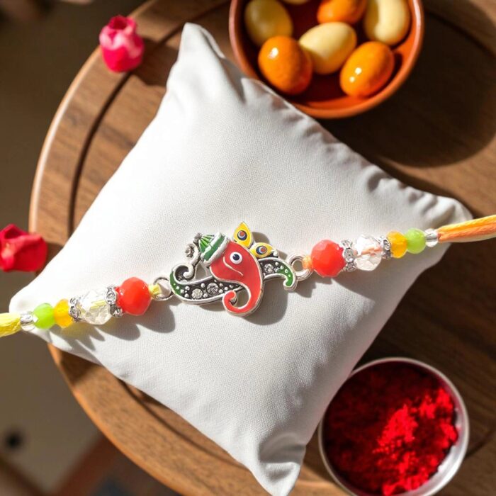 Send Rakhi in Canada : Cute Ganesha Rakhi | Fast, guaranteed delivery in Canada/US