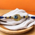 Evil eye Rakhi - Golden moon | Evil eye Rakhi