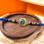 Evil eye Rakhi - Golden moon | Evil eye Rakhi