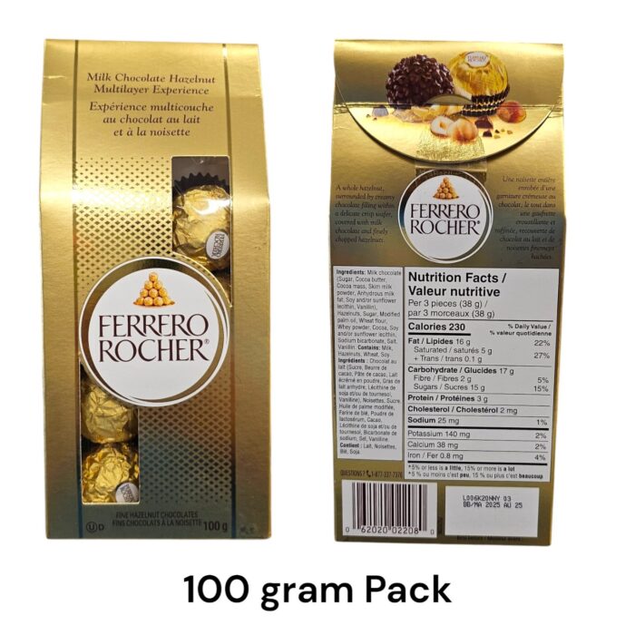 Ferrero Rocher 100 gram pack | Create your Rakhi Gift Hamper
