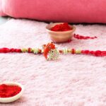 Premium Rakhi - Ganesh with Om emblem | Send Rakhi to Canada