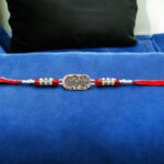 Premium Ik onkar Khanda Rakhi | Ek onkar Rakhi | Customizable Rakhi Hamper with sweets, dry fruits for USA/Canada delivery