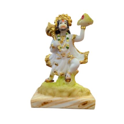 Hanuman Idol - 6.5 inch | Hanuman Statue - White