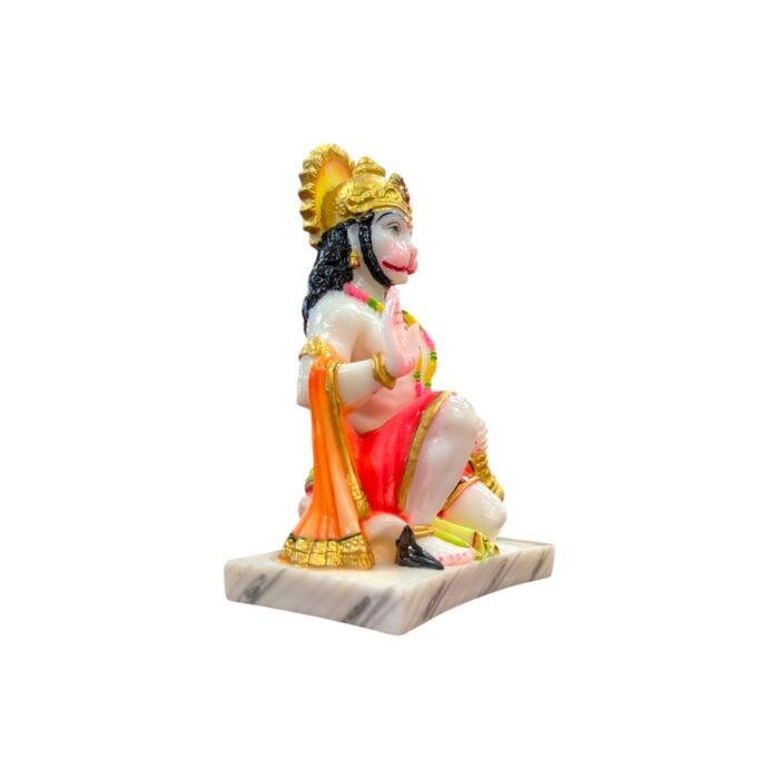 Photoroom-20250609_132322_2.webp Hanuman Idol - 9 Inch | Ashirwad Hanuman Statue - Image 4