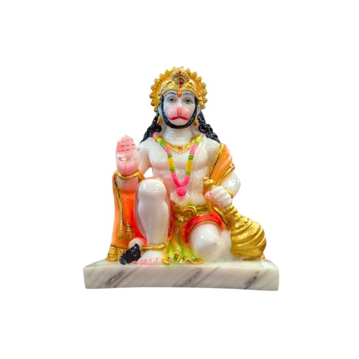 Photoroom-20250609_132322_4.webp Hanuman Idol - 9 Inch | Ashirwad Hanuman Statue - Image 5
