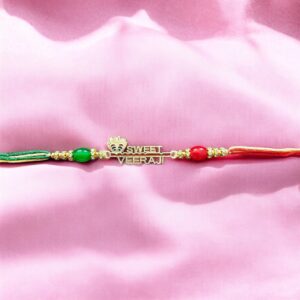 Elegant yet simple - Celebrate this beautiful festival by Sending Rakhi to Canada / USA with quick and guaranteed delivery