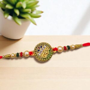 Send Rakhi Card to Canada : Raksha Bandhan Greeting Card | Rakhi Greeting Card with stylish Rakhi