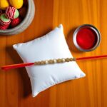 Simplistic wooden Beaded Rakhi | Create your own Rakhi Hamper