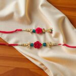 Matching Bhai Bhabhi Rakhi combo set | Quick shipping within Canada and USA