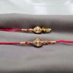 Matching Bhai Bhabhi Rakhi combo set | Quick shipping within Canada and USA