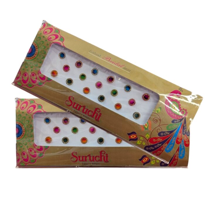 Fancy Bindi Multi Color - pack of 2 - Image 1